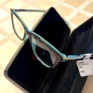 Stylish Black and Tiffany blue women’s  Glasses